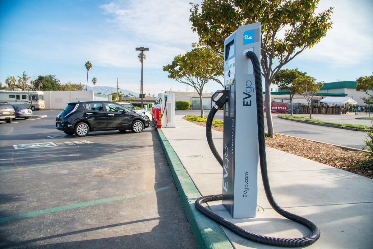 Public CCS DC fast charging station pedestal